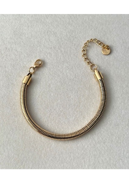 Çelik Kalın Boru Bileklik Hediyelik