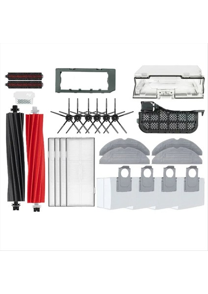 Roborock S8 S8 S8 Pro Ultra S8+ Robot Vakum Süpürge Paspaslı Choth Vakum Torbaları Aksesuarları Filtre Değiştirilebilir Yedek Parçalar (Yurt Dışından)