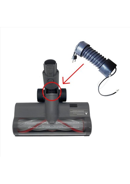 Dream V12 V12PRO T10 T20 T30 T30 Vakum Temizleyici Zemin Fırçası Onarım Yedek Aksesuar Zemin Fırçası Hortum Siyah (Yurt Dışından) indirimleri