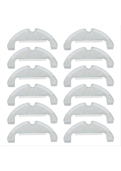 12PCS Dream D10S Için Paspas Bezleri Artı Robot Elektrikli Süpürge Değiştirilebilir Yıkanabilir Temizleme Bezi (Yurt Dışından)