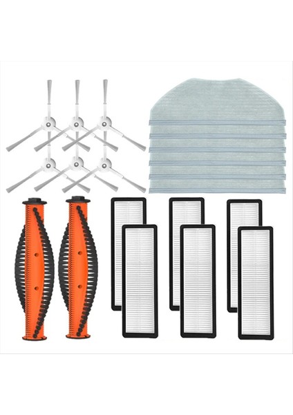 Silindir Fırça Hepa Filtre Xiaomi Robot Vakum S10T STFCR01SZ Sıkıştırma Önleme Süpürme ve Paspaslı Süpürge (Yurt Dışından)