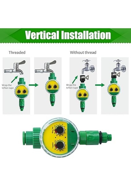 Sulama Suyu Zamanlayıcı Kontrolörü Bahçe Elektronik Programlanabilir Otomatik Sulama Zamanlayıcı Su Geçirmez Su Musluk Açık Parterre Için Hortum Zamanlayıcı indirimleri