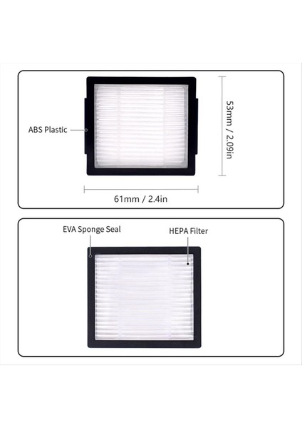 Irobot Combo Için J7+ / J9+ Robot Vakum Süpürge Ana Yan Fırça Hepa Filtre Mop Bez Toz Torbası Aksesuarları Parçalar (Yurt Dışından) modelleri