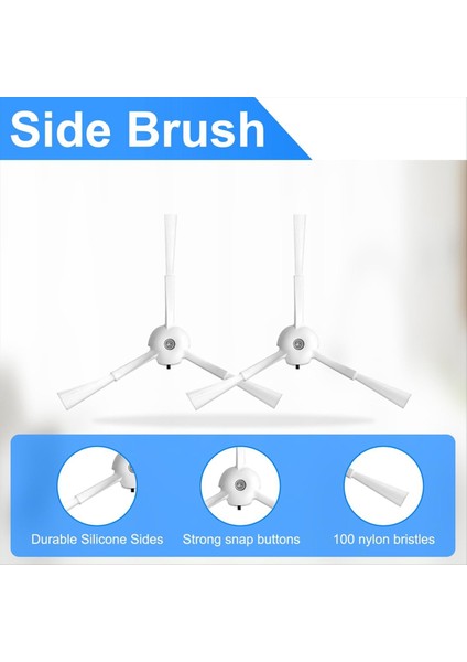 Roborock Q Revo Için Robtik Vakum Süpürge Ana Silindir Yan Fırçası Hepa Filtre Mop Padleri Toz Torbaları Yedek Parçalar (Yurt Dışından) modelleri