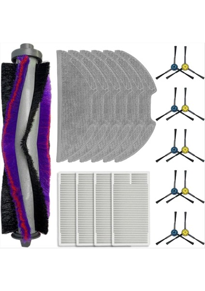 Eureka NERE10S Için Midea M9 Için Yedek Parçalar Obode A8 Robotik Vakum Süpürge Aksesuarlar Ana Fırça (Yurt Dışından)
