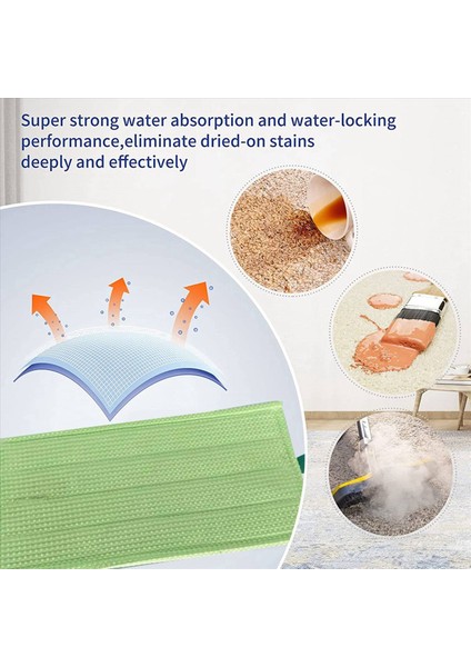 12PCS Vorwerk Kobold SP600 MF600 Vakum Süpürge Yedek Parçalar Aksesuarları Islak ve Kuru Yıkanabilir Paspas Ped (Yurt Dışından) modelleri