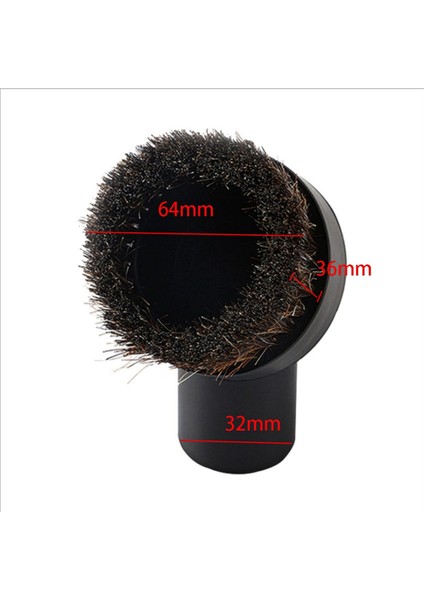 3pcs 36MM Kafa Fırçası Kafa Emme Kafası Karışık At Saç Yuvarlak Fırça Midea Elektrikli Süpürge Iç Çapı 32MM (Yurt Dışından) fırsatları