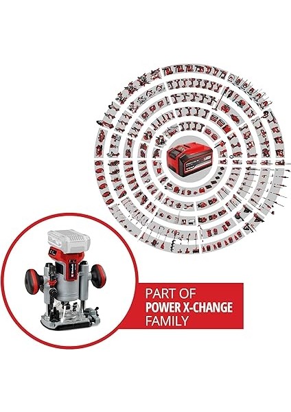 Professional Akülü Dik Freze Tp-Ro 18 Li Bl-Solo Power X-Change (18 V, Li-Ion, 35 mm Hareket Mesafesi, Kömürsüz Motor, Paralel Kılavuz Dahil, Akü ve Şarj Cihazı Dahil Değildir) - 4350411 fiyatları