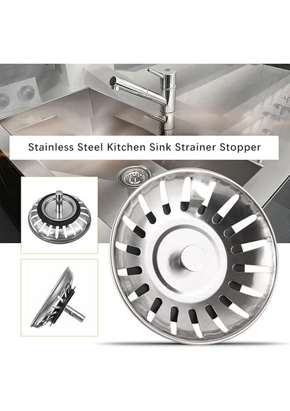 Blanco Süzgeç Sepeti, Paslanmaz Çelik, Süzgeç, Evye, Süzgeç, Evrensel Lavabo 80 Mm, Süzgeç, Gider Tıkacı, Paslanmaz Çelik Lavabo Tıkacı, Lavabo Süzgeci fırsatları