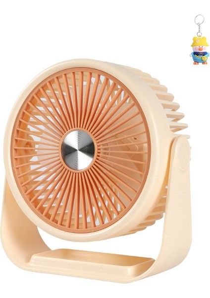 Masaüstü Fan Büyük Masaüstü 6 Inç USB Rüzgar Sessiz Ofis Elektrikli Fan (Yurt Dışından)