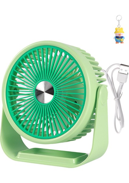 Masaüstü Fan Büyük Masaüstü 6 Inç USB Rüzgar Sessiz Ofis Elektrikli Fan (Yurt Dışından)