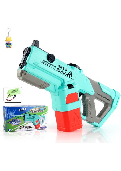 Çocuk Manuel Entegre Elektrikli Sürekli Su Tabancasıusb Lityum Yüksek Voltajlı Güçsu Tabancasısu Oyuncağı (Yurt Dışından)