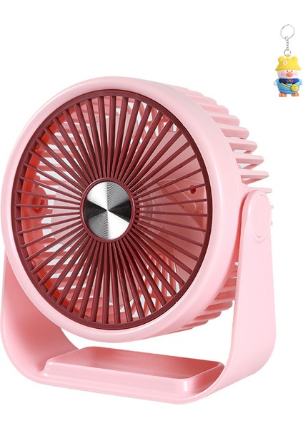 Masaüstü Fan Büyük Masaüstü 6 Inç USB Rüzgar Sessiz Ofis Elektrikli Fan (Yurt Dışından)