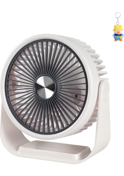 Masaüstü Fan Büyük Masaüstü 6 Inç USB Rüzgar Sessiz Ofis Elektrikli Fan (Yurt Dışından)