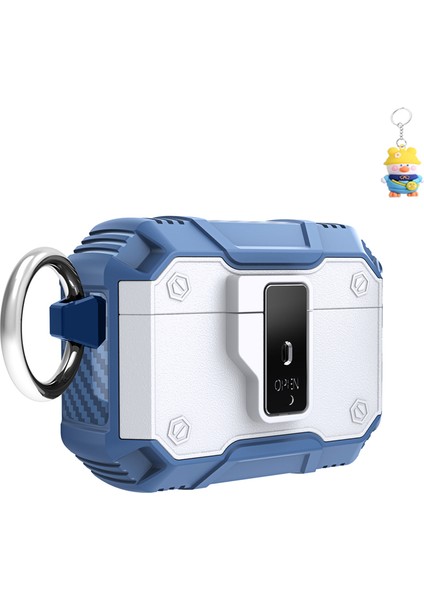 Apple Airpods Bluetooth Kulaklık Koruyucu Kılıfı Airpods 4. Nesil Hepsi Bir Arada Asılı Kulaklık Kutusu (Yurt Dışından)