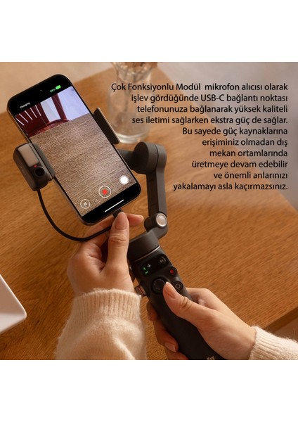 Djı Osmo Mobile 7p Gimbal Stabilizer - Distribütör Garantili modelleri