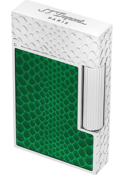 Ligne 2 Yeşil Yılan Derisi Desenli Guilloche Çakmak C16078 indirimleri