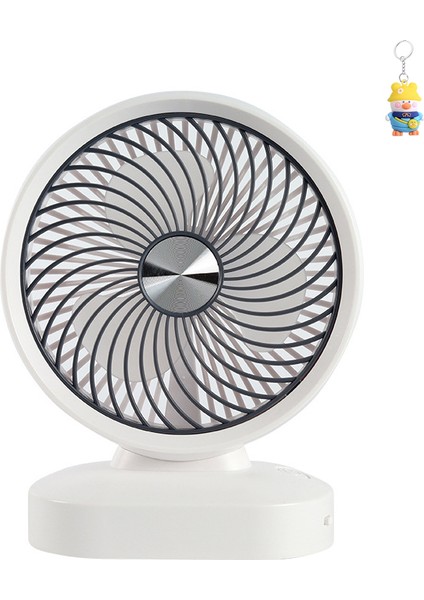 Masaüstü Fan Büyük Masaüstü 8 Inç USB Rüzgar Sessiz Ofis Elektrikli Fan (Yurt Dışından)