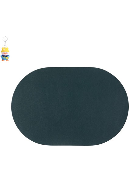 Deri Placemat Isı Yalıtımlı Masa Mat Batı Yemek Mat Batı Mat Su Geçirmez Yağ Geçirmez Yüksek Sıcaklığa Dayanıklı Isı Yalıtımlı (Yurt Dışından)
