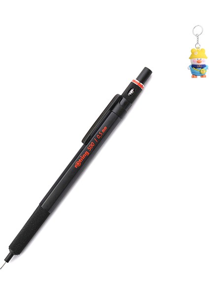 Rotring Kırmızı Yüzük 500 Mekanik Kalem 0.5 Çizim Resim Siyah Çok Fonksiyonlu Kalem (Yurt Dışından)