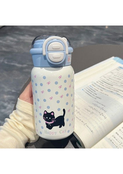 Büyük Kapasiteli Termos Bardak 316 Paslanmaz Çelik Kız Pipetli Bardak Çift Içecek Öğrenci Çocuk Su Bardakları (Yurt Dışından) fiyatları