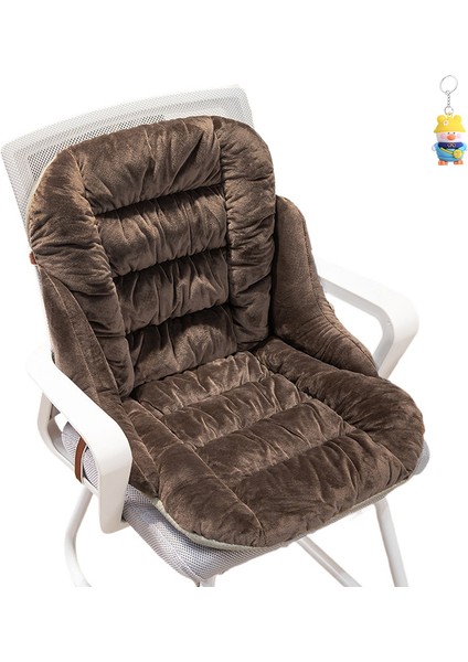 Sandalye Minderi ve Sırt Minderi Entegre Kalınlaştırılmış Ofis Çıkarılabilir ve Yıkanabilir Bilgisayar Sandalyesi Sırt Minderi (Yurt Dışından)