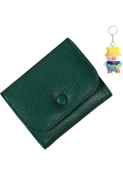 Kız Öğrenci Cüzdan Çok Yönlü Üç Katlı Cüzdan Çok Fonksiyonlu Mini Versiyonu Küçük Cüzdan Kadınlar Için Çok Kart Yuvası Kart Tutucu (Yurt Dışından)