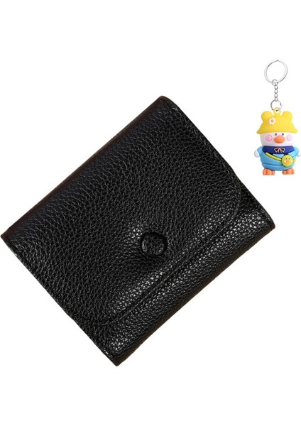 Kız Öğrenci Cüzdan Çok Yönlü Üç Katlı Cüzdan Çok Fonksiyonlu Mini Versiyonu Küçük Cüzdan Kadınlar Için Çok Kart Yuvası Kart Tutucu (Yurt Dışından)