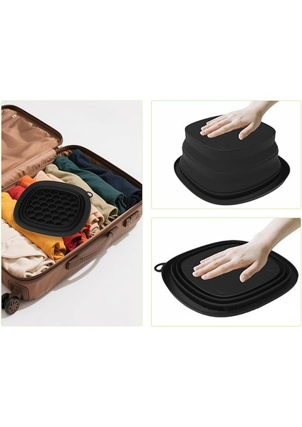 Için Buz Kabı - Buz Yüz Kabı | Silikon Buz-Yüz Katlanır Lavabo | Dahili Tepsili Yüz Daldırma Kapları | Evde Yüz Buz Banyosu | Soğuk Daldırma, Buz Banyosu Için Silikon Kap fırsatları