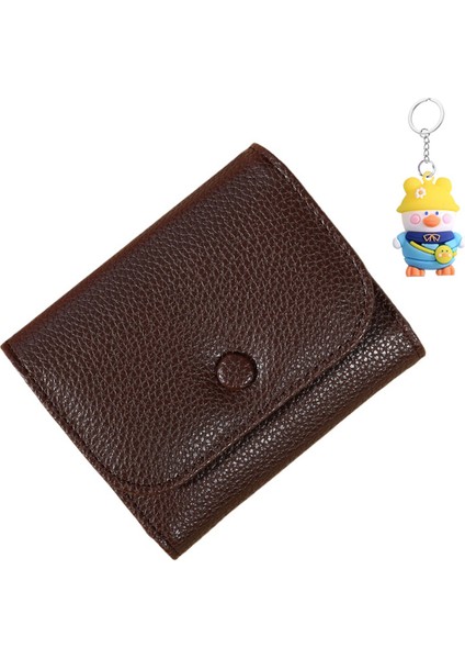 Kız Öğrenci Cüzdan Çok Yönlü Üç Katlı Cüzdan Çok Fonksiyonlu Mini Versiyonu Küçük Cüzdan Kadınlar Için Çok Kart Yuvası Kart Tutucu (Yurt Dışından)