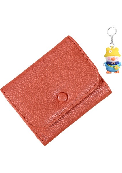 Kız Öğrenci Cüzdan Çok Yönlü Üç Katlı Cüzdan Çok Fonksiyonlu Mini Versiyonu Küçük Cüzdan Kadınlar Için Çok Kart Yuvası Kart Tutucu (Yurt Dışından)