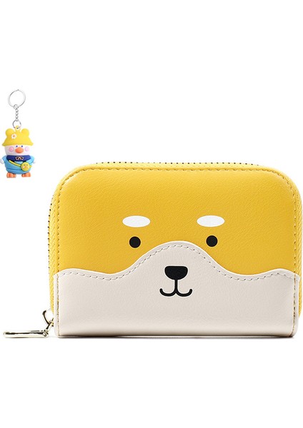 Cüzdan Kart Tutucu Sevimli Öğrenci Kart Tutucu Kadın Çoklu Kart Yuvası Kart Tutucu Kart (Yurt Dışından)