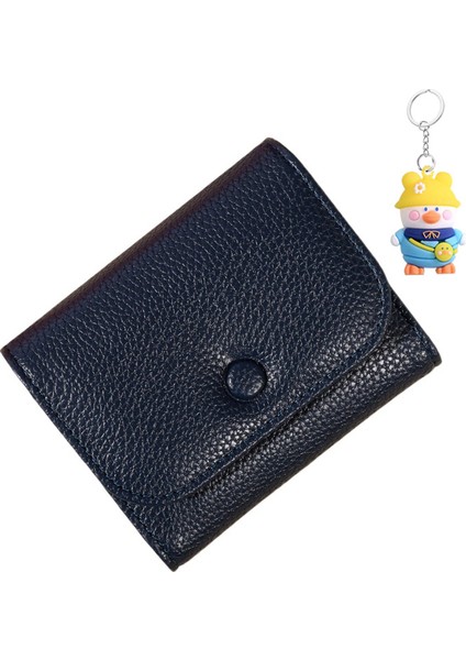 Kız Öğrenci Cüzdan Çok Yönlü Üç Katlı Cüzdan Çok Fonksiyonlu Mini Versiyonu Küçük Cüzdan Kadınlar Için Çok Kart Yuvası Kart Tutucu (Yurt Dışından)