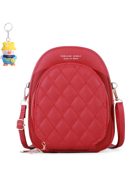 Cep Telefonu Çantası Kadın Crossbody Küçük Çanta Büyük Kapasiteli El Kadın Çantası Omuz Çantası (Yurt Dışından)