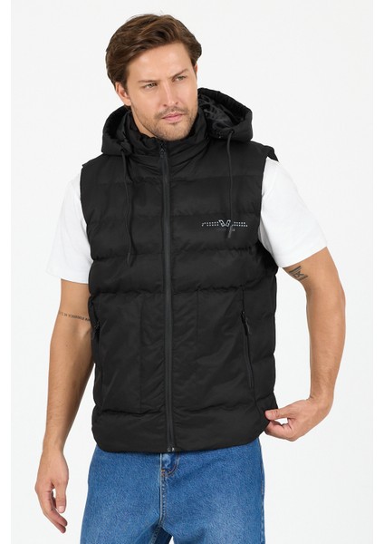 Çıkarılabilir Kapüşonlu Erkek Şişme Yelek Regular Fit / Normal Kesim - B8165 indirimleri