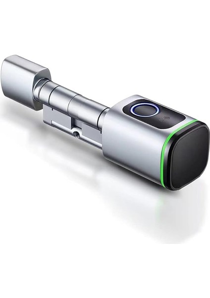 Tuya Bt Parmak Izi Kilidi Akıllı Kapı Kilidi Silindir Elektronik Kilit Çekirdeği Anahtarsız Giriş Kapı Kilidi Desteği Parmak Izi/app/ıc Kartı/mekanik Anahtar Kilidi Açma Ev Ofis Otel Apartman