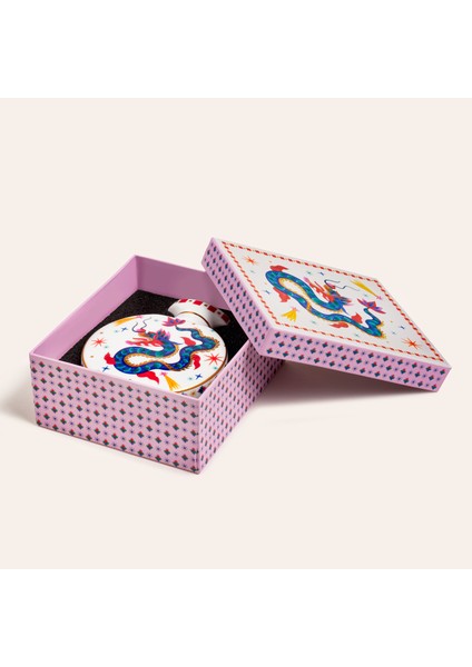 Shekou Porselen Dekoratif Obje 375 ml Renkli indirimleri