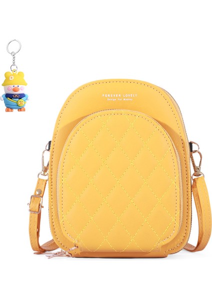 Cep Telefonu Çantası Kadın Crossbody Küçük Çanta Büyük Kapasiteli El Kadın Çantası Omuz Çantası (Yurt Dışından)