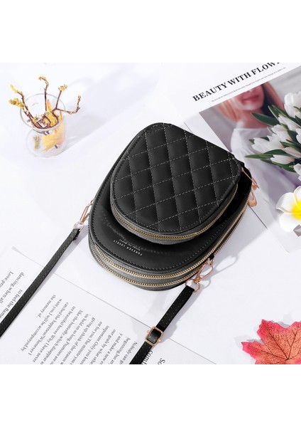 Cep Telefonu Çantası Kadın Crossbody Küçük Çanta Büyük Kapasiteli El Kadın Çantası Omuz Çantası (Yurt Dışından) modelleri