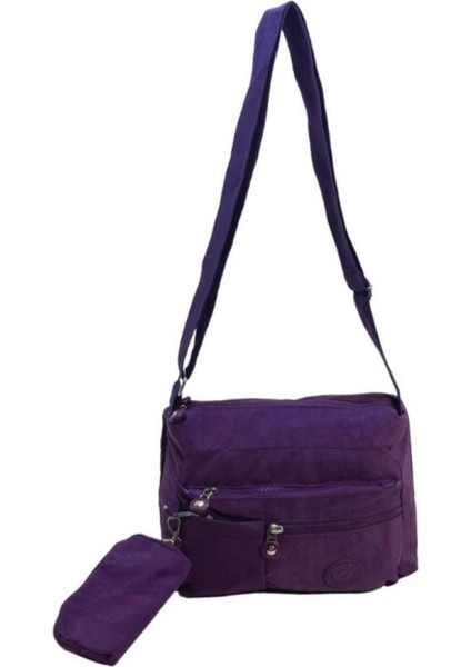 Lüks Figürlü Gösterişli Bol Bölmeli Çapraz Çanta