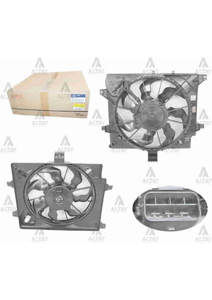 FAN RADYATÖR I-30 2012-2016 / CEED 2012 DİZEL 25380 A5800