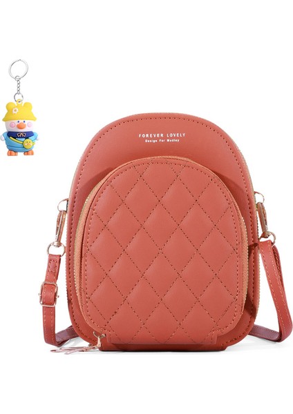 Cep Telefonu Çantası Kadın Crossbody Küçük Çanta Büyük Kapasiteli El Kadın Çantası Omuz Çantası (Yurt Dışından)