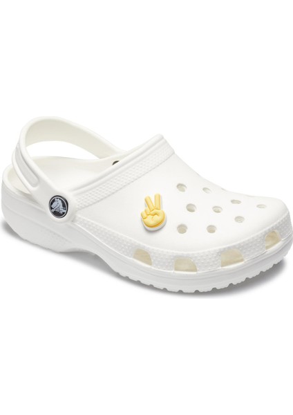 Jıbbıtz Peace Hand Sign Crocs Terlik Süsü fırsatları