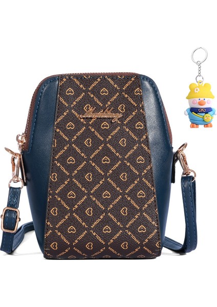 Cep Telefonu Çantası Kadın Crossbody Küçük Çanta Gündelik Büyük Kapasiteli Fermuarlı Kadın Çantası Çok (Yurt Dışından)