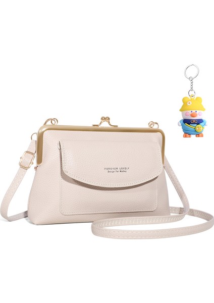 Cep Telefonu Çapraz Çanta Kadın Omuz Çantası Kapasiteli Moda ve Çok Yönlü Kadın Çantası Bozuk Para Cüzdanı (Yurt Dışından)