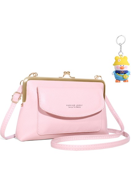 Cep Telefonu Çapraz Çanta Kadın Omuz Çantası Kapasiteli Moda ve Çok Yönlü Kadın Çantası Bozuk Para Cüzdanı (Yurt Dışından)