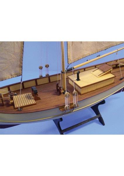 Türk Model 1/50 125 Boğaziçi Kotrası, 52,5 Cm. Ahşap Model Kiti indirimleri