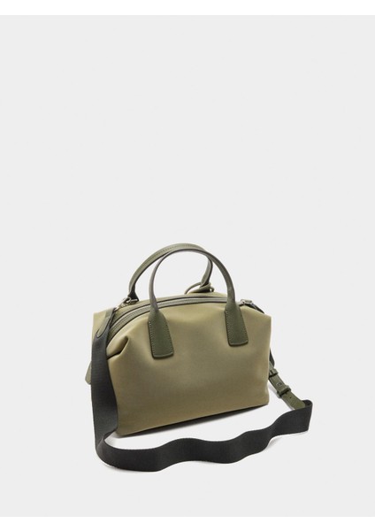 Kadife Dokulu Askılı Tote Çanta indirimleri