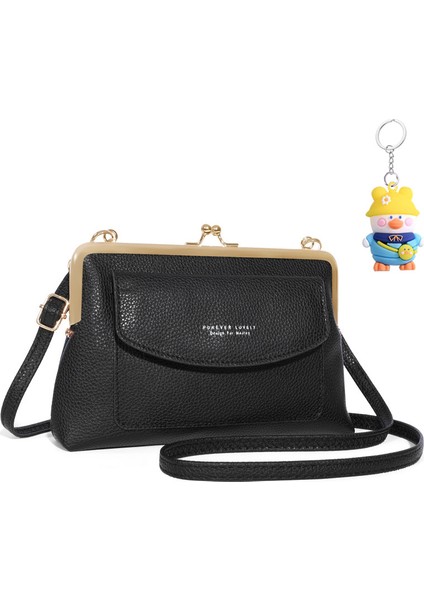 Cep Telefonu Çapraz Çanta Kadın Omuz Çantası Kapasiteli Moda ve Çok Yönlü Kadın Çantası Bozuk Para Cüzdanı (Yurt Dışından)