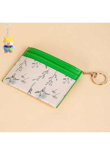 Cüzdan Para Cüzdanı Çoklu Kart Yuvası Ince Zincir Kart Tutucu Kart Tutucu Hepsi Bir Arada Çanta (Yurt Dışından)